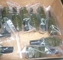 Conector rápido de la fibra del SC FC del cable de fribra óptica de remiendo del perno impermeable del cordón 4 5